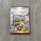 Super Mario 3D World (Nintendo Wii U, 2013) Complete Manual CIB
