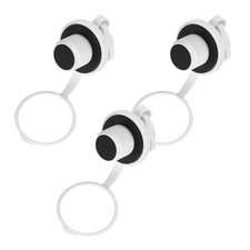 3 Pcs Spiral Air Nozzle Inflatable Boat Valve Dinghy Replacement Plug