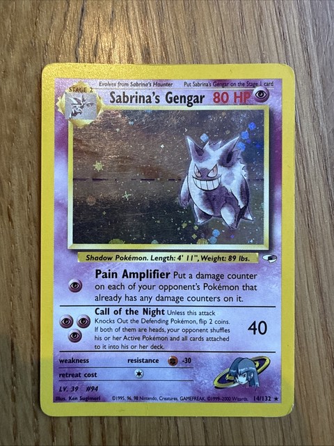 Sabrina's Gengar #14 (Gym Heroes (2000))