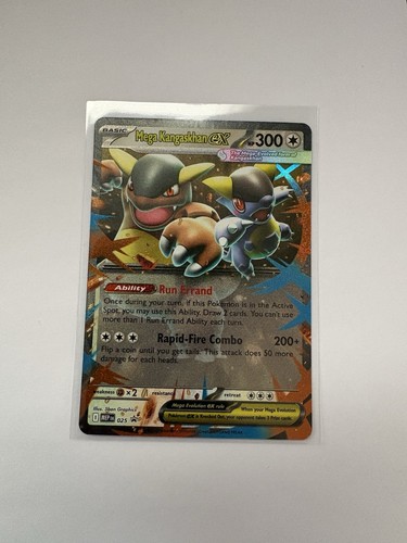 Pokemon TCG Mega Kangaskhan ex 25 Mega Evolution Black Star Promo NM