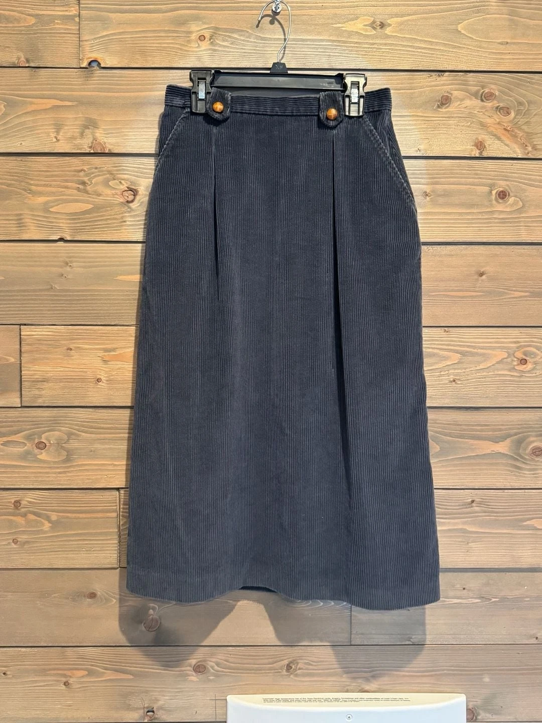 Vintage Jack Winter Women’s Midi Corduroy Skirt Size 8