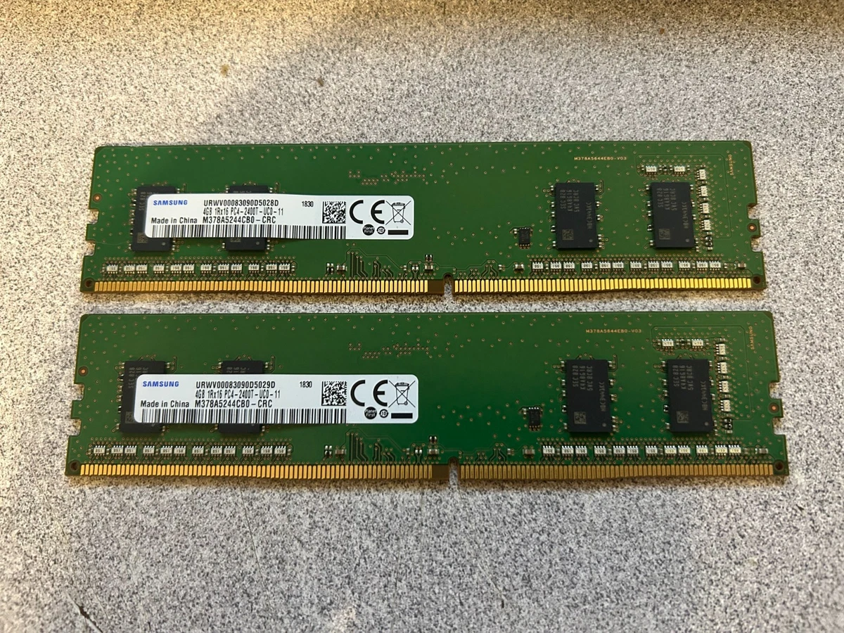 Samsung DDR4 SDRAM 4 GB Capacity per Module Memory (RAM) for sale