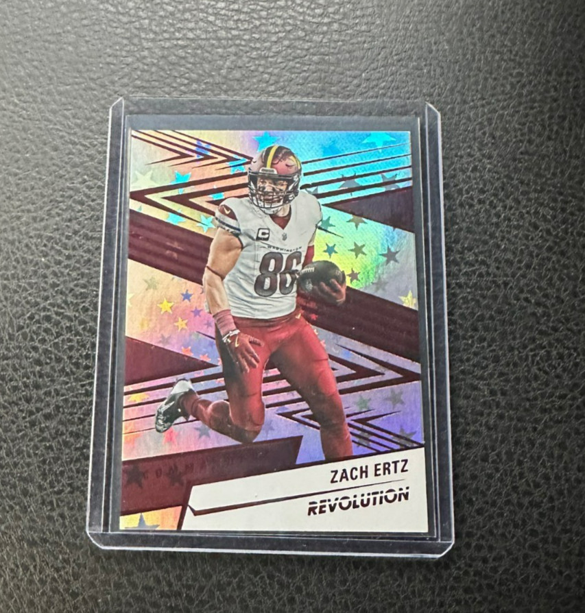 2025 Panini Revolution Zach Ertz Red Astro Parallel