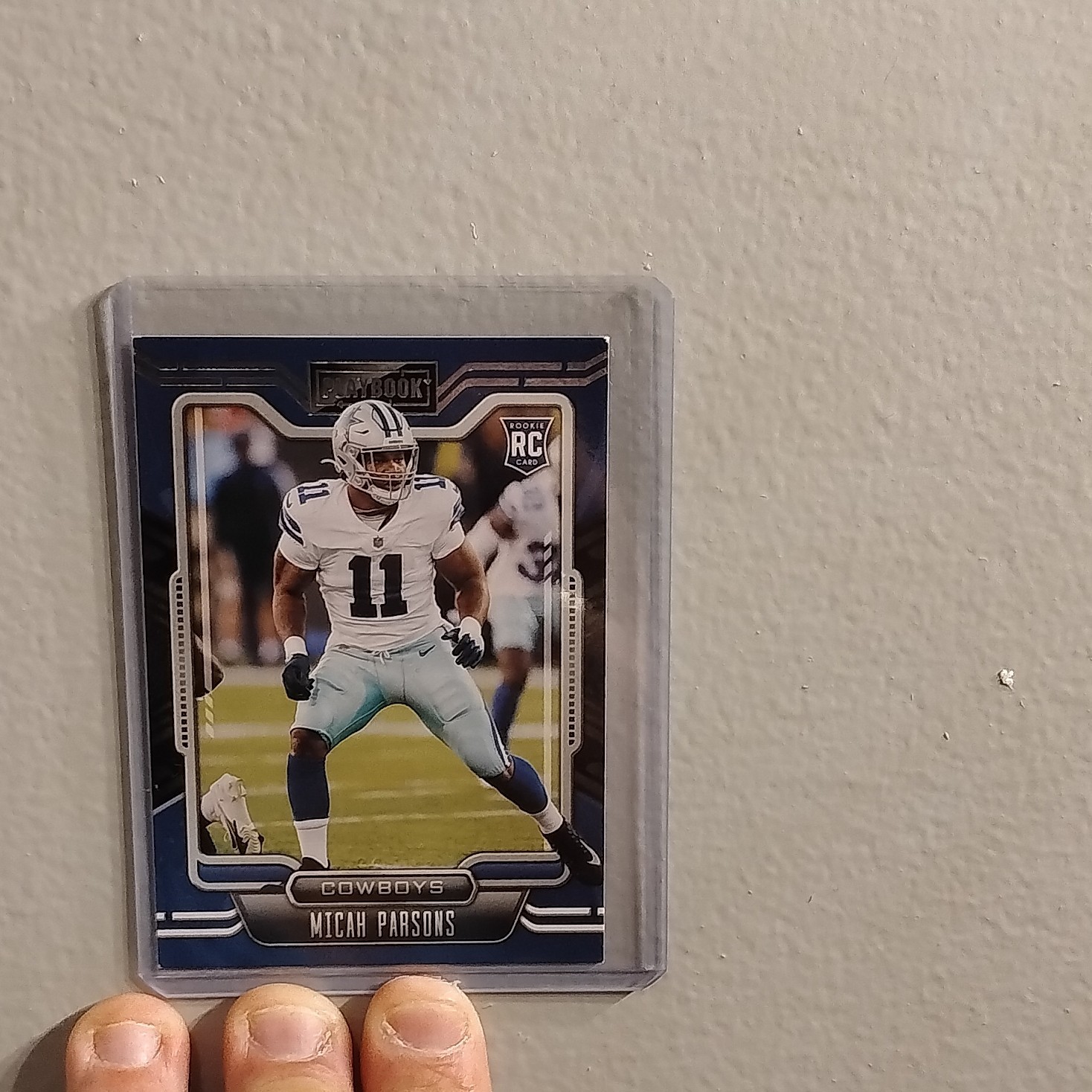 2021 Panini Playbook Micah Parsons #145 [Rookie] Dallas Cowboys Football Card