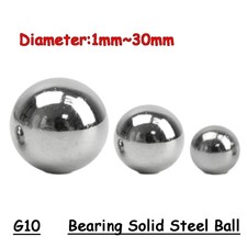 Bearing Steel Ball G10 High Precision Solid Balls Smooth Metal Beads 1mm  30mm
