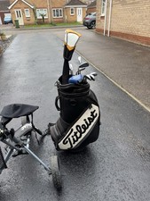 Mizuno Jpx 850 Right Handed Golf Irons With Tour Bag (full Set Including Trolley