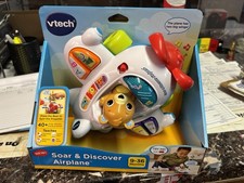 VTech Soar  Discover Airplane Baby Learning Toy Musical Lights Sounds 9  36 Mont