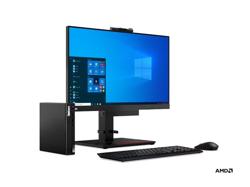 Lenovo ThinkCentre M75q Gen 2 - tiny Ryzen 5 Pro 5650GE 3.4 GHz - 8 (11JN002PUS) - Image 4 of 4