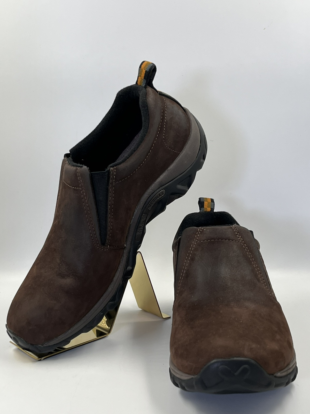 Merrell Jungle Moc Nubuck Marrone Scarpe Donna Taglia 9 M Slip On Outdoor J60832