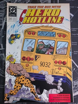 Hero Hotline #2 1989 DC Comics