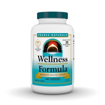 Source Naturals Wellness Formula Bio-Aligned Vitamins & 240 Count (Pack of 1) 
