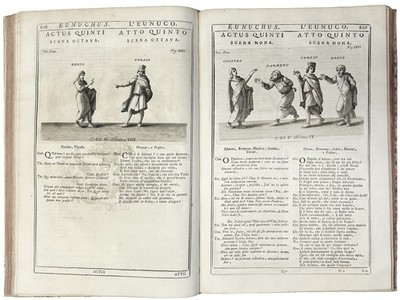 Comoediae nunc primum italicis versibus redditae cum personarum figuris aeri acc