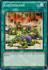 Earthquake - BP02-EN145 - Common - 1st Edition - Damaged - Battle Pack 2: War of