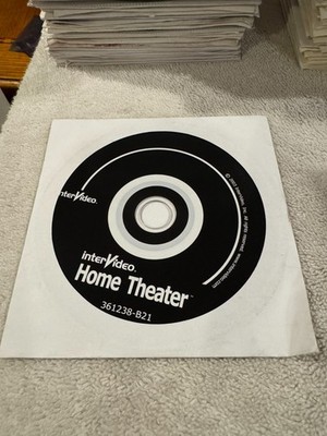 Intervideo Home Theater - PC Computer Software Program CD Rom - SEALED!!
