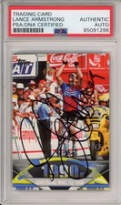 2011 TOPPS AMERICAN PIE TOUR DE LANCE ARMSTRONG SIGNED AUTOGRAPH PSA DNA COA
