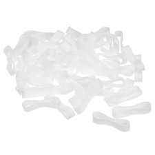 100Pcs Silicone Rubber Bands Ring Non-slip 25mm Dia 1mm Thick 7mm Width