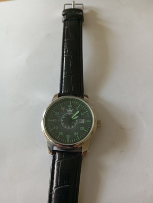 Neue sportliche Herrenarmbanduhr Jonquet Quartz mit Datum, funktioniert
