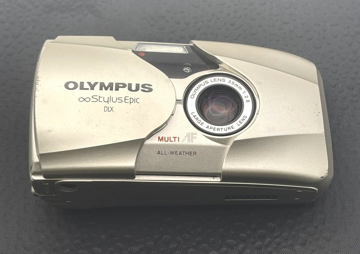 【レア おまけ付】オリンパス Stylus Epic DLX 35mm F2.8 Olympus Stylus Epic DLX 35mm Point & Shoot Film Camera for sale