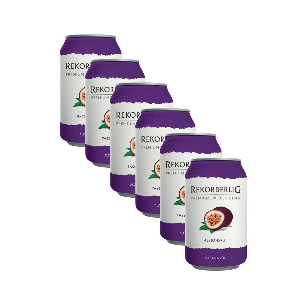 6 Ds. Rekorderlig Passionfruit 4,5% 0,33l