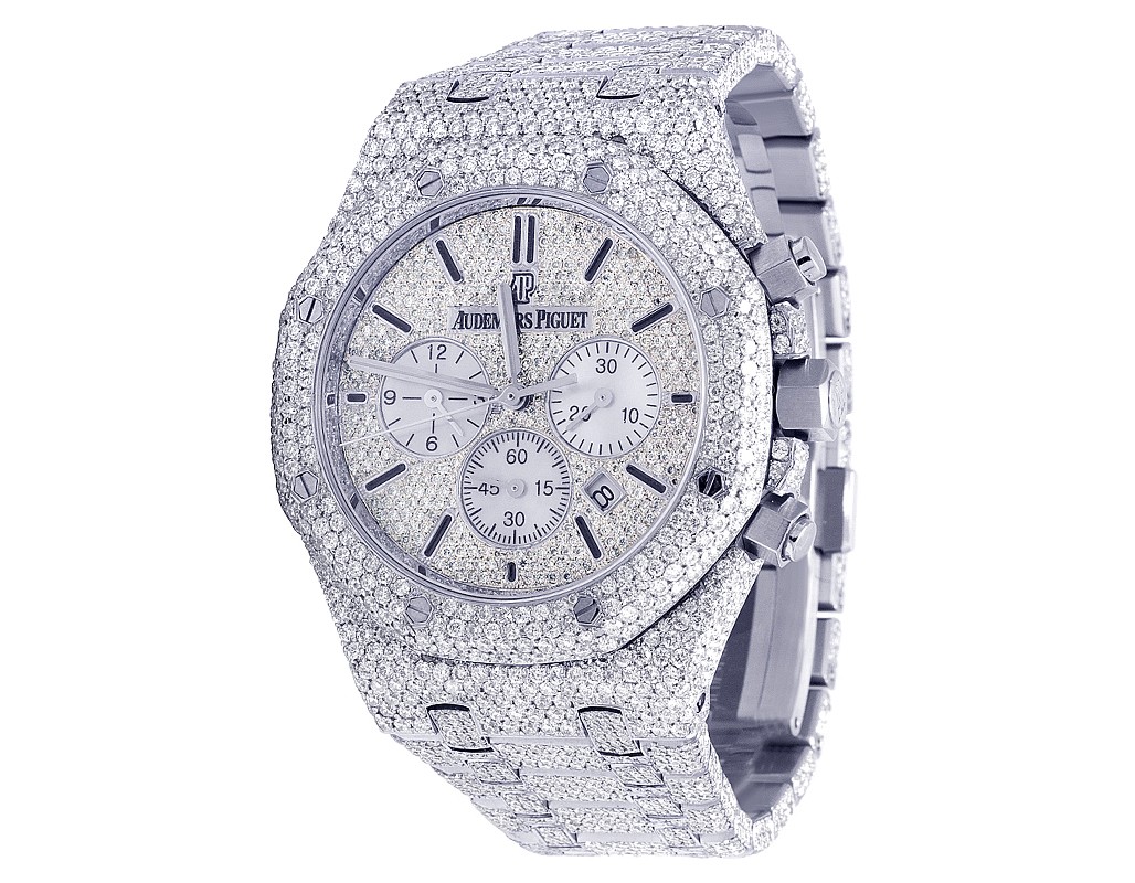 Mens Audemars Piguet Royal Oak 41MM Chronograph VS Diamond