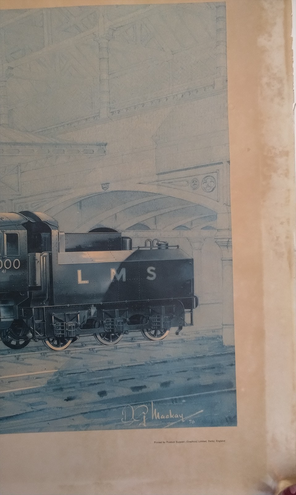 Set of 4 Great Western Railway Prints. D G Mackay 