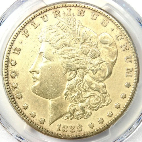 1889-CC Morgan Silver Dollar $1 Carson City Coin - Certified PCGS AU Details