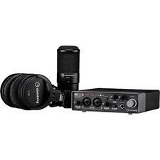 Steinberg UR22C Recording Pack with 2IN/2OUT Audio Interface, Mic & Headphones