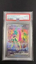 PSA 10 Iron Valiant EX 249/182 Paradox Rift SIR Holo Pokemon Card - Gem Mint