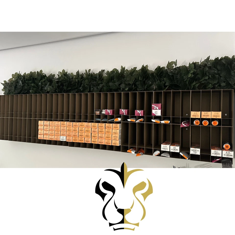 Farbregal Farbtuben Farbsystem für 100ml Tuben Friseurbedarf - Bild 2 von 4