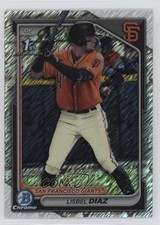 2024 Bowman Chrome Prospects Shimmer Refractor Lisbel Diaz #BCP-194 14dq