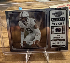 Panini Contenders Optic Joey Porter Jr. Penn State Rookie #21 Football
