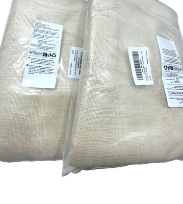 Smiry Leinenoptik Tischdecke 140x100cm beige, 2Stk.