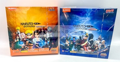 Blokees Naruto Shippuden Galaxy Version 01 02 Sealed Case of 9 Boxes - In hand!
