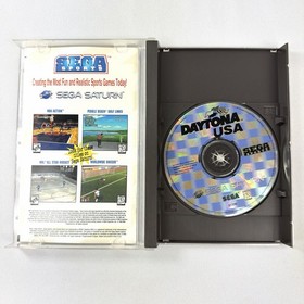 Daytona USA for Sega Saturn - CIB Complete in Box + Reg Card EXCELLENT DISC
