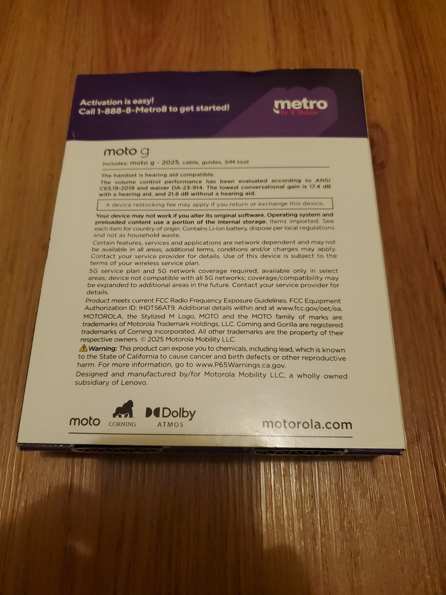 Motorola Moto G - 128 GB - Black (Unlocked) for sale online | eBay