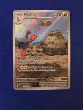 Pokémon Mudsdale TCG Illustration Rare Holo Card 175/162 Temporal Forces