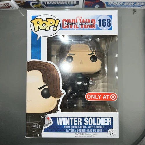 Funko Pop! : Marvel - Winter Soldier (No Arm) - Target (Exclusive) #168 Not Mint