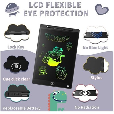 Kids Educational Doodle Tablet - 2 Pack 12-Inch