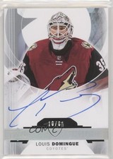 2015-16 Upper Deck Premier Rookie Silver Spectrum 10/65 Louis Domingue Auto 05nn