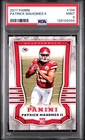 2017 PANINI #104 PATRICK MAHOMES II ROOKIE RC PSA 9