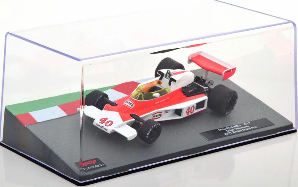 MCLAREN M23 #40 F1 GP INGHILTERRA 1977 VILLENEUVE ALTAYA F1-71 1:43 MC LAREN - Immagine 2 di 3