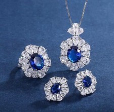 American Style fashion jewelry set Pendant earrings ring three piece set