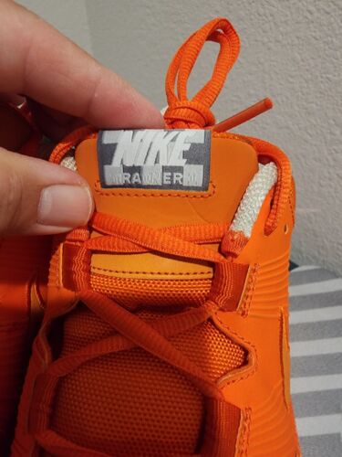NIKE AIR TRAINER 1 MAX VINTAGE BOX SAFETY ORANGE ZEN GREY 371378-881 SIZE 10 - Picture 5 of 23