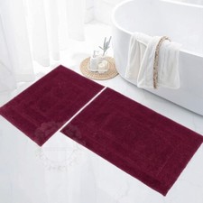 2 piece bath rug set