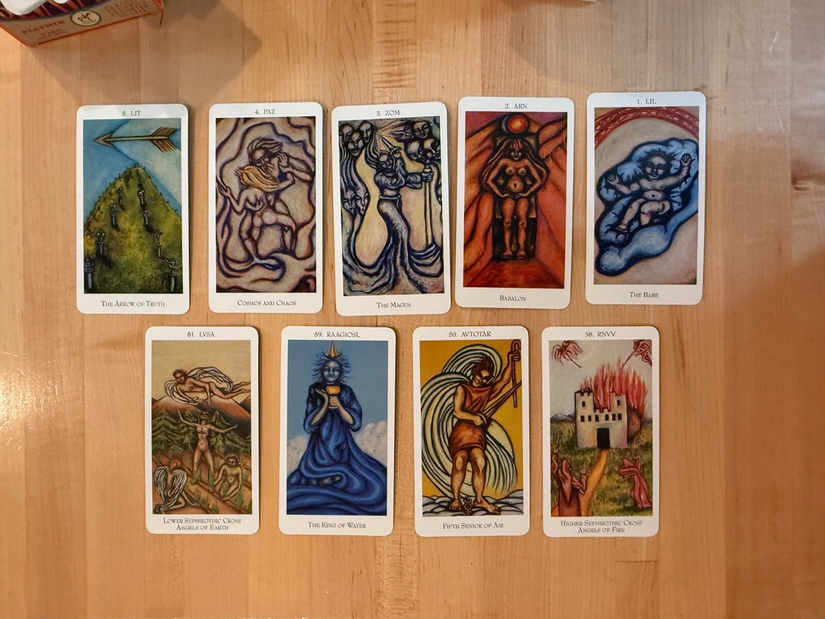 The Enochian Tarot Box Set 2nd Edition 2000 | eBay