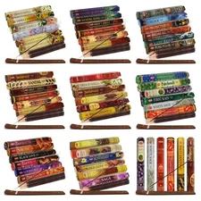 Hem Heavily Scented Incense Sticks Variety Pack with Trumiri Assorted Fragrances