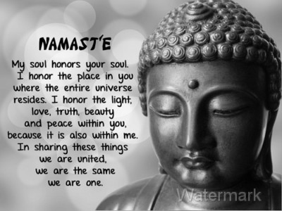 Namaste My Soul Honors Your Soul Fridge Gift Magnet Free Shipping