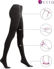 2026 Women’s Microfiber Compression 15-20mmHg Support Hosiery