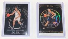 MALCOLM BROGDON 2019-20 NOIR LOT ICON EDITION #D 7 /10 & ASSOCIATION /25 JERSEY#