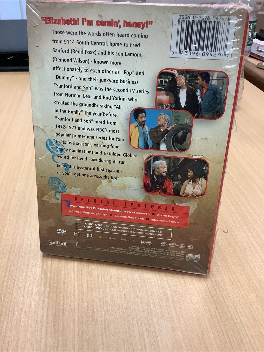 Sanford and Son - The First Season DVD VV 43396094277| eBay